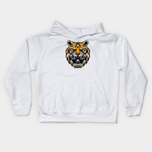 Tiger Head Kids Hoodie